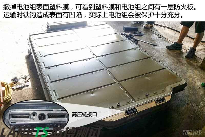 特斯拉電池板拆解:7000多節18650電池 密密麻麻