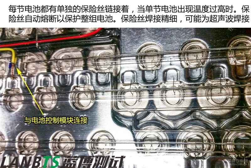 特斯拉電池板拆解:7000多節18650電池 密密麻麻