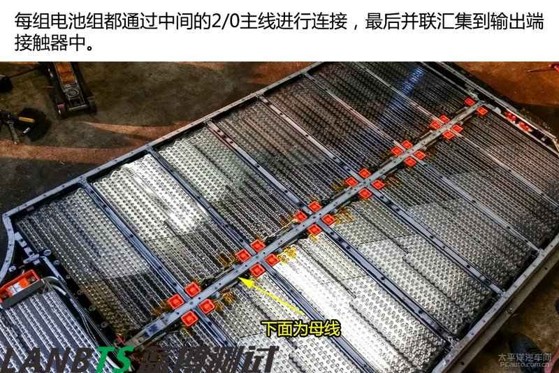 特斯拉電池板拆解:7000多節18650電池 密密麻麻